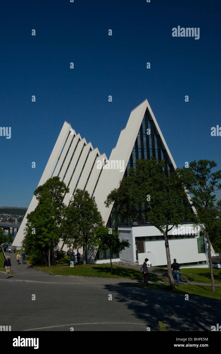 Artic Kathedrale, Tromsø, Norwegen Stockfoto
