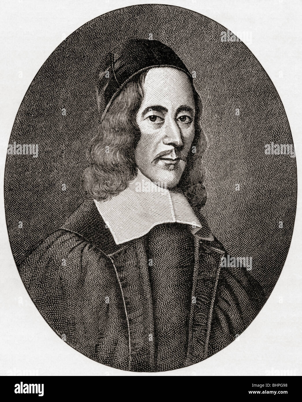 George Herbert, 1593 bis 1633. Walisische Dichter, Redner und anglikanischer Priester. Stockfoto