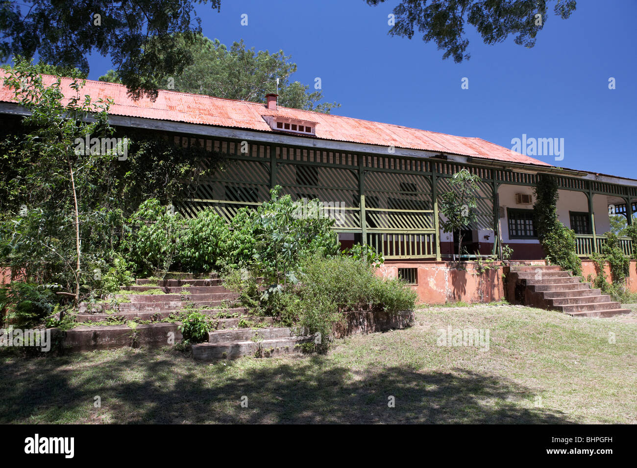 Die alte verlassene Cataratas Hotel in Iguazu Nationalpark, Republik Argentinien, Südamerika Stockfoto