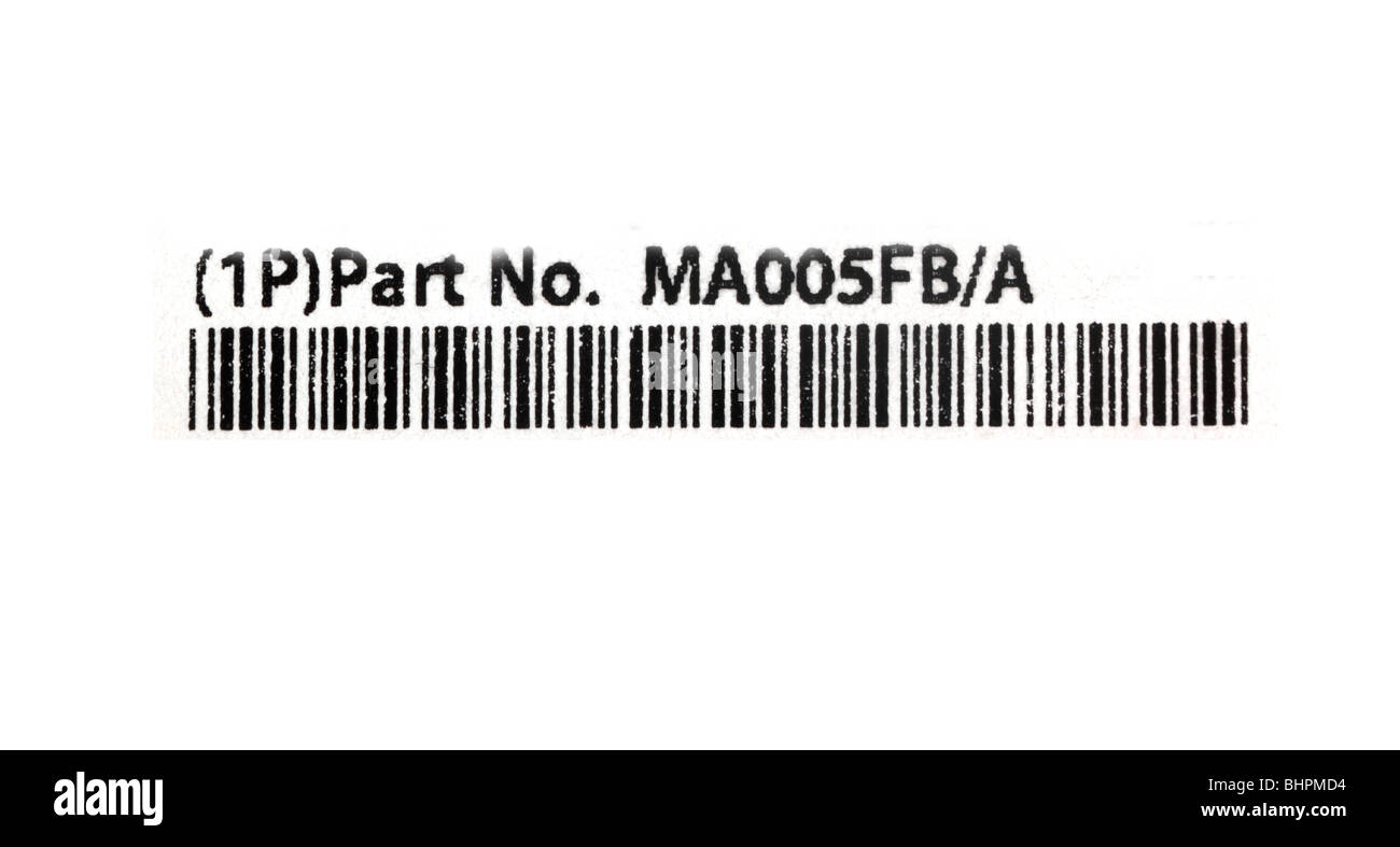 Produkt-BarCode Stockfoto