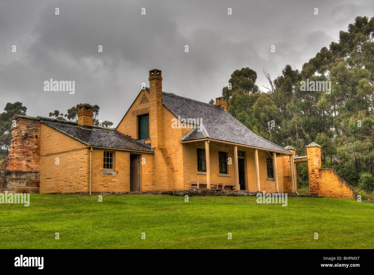 Smith O Brien Ferienhaus Port Arthur Penal Colony Tasmanien Australien Stockfotografie Alamy