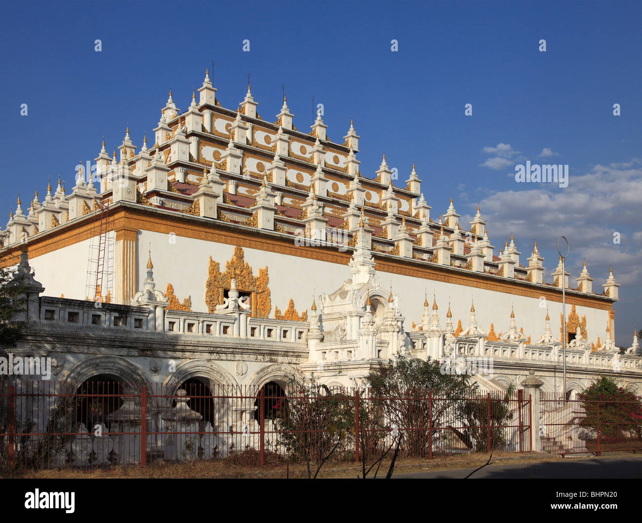 Myanmar, Burma, Mandalay, Atumashi Kyaung, unvergleichliche Kloster, Stockfoto