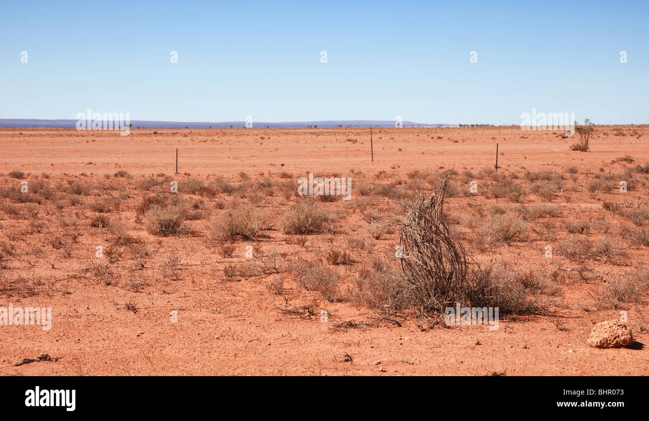 Australische Wüste aus broken hill Stockfoto