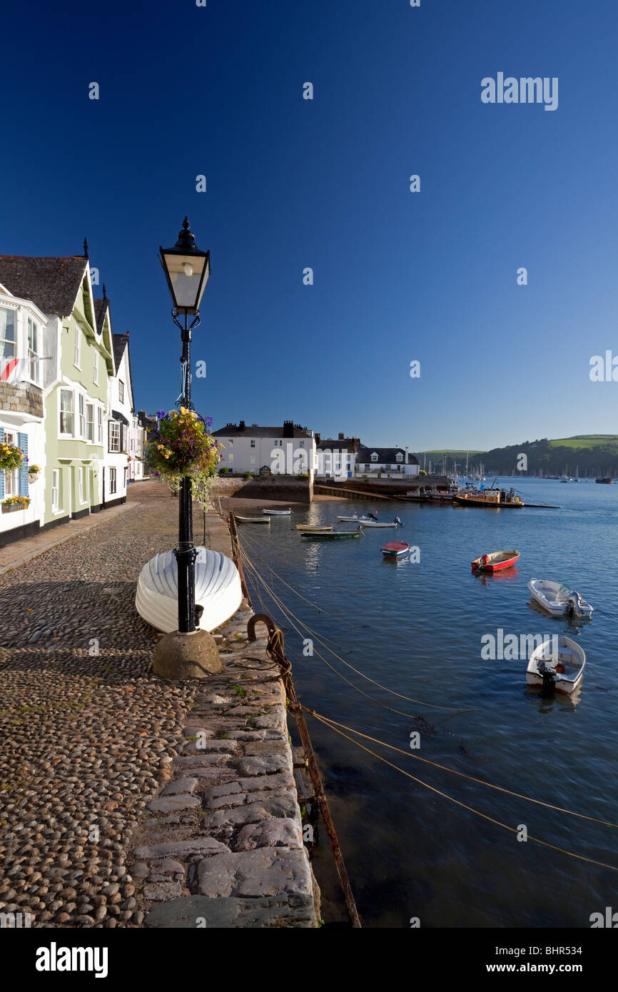 Bayard's Cove and the River Dart, Dartmouth, South Hams, Devon, England, Vereinigtes Königreich Stockfoto