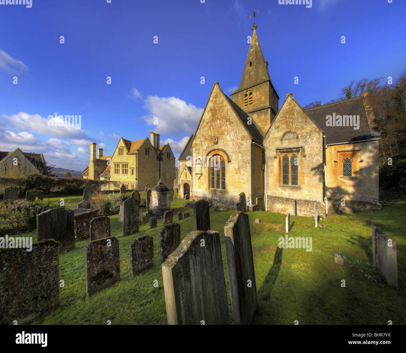 GB - GLOUCESTERSHIRE: St. Michael Kirche am Dowdeswell Stockfoto GB - GLOUCESTERSHIRE: St. Michael Kirche am Dowdeswell Stockfoto