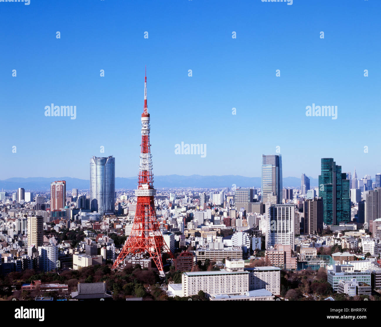 Tokyo Tower, Minato, Tokio, Japan Stockfoto