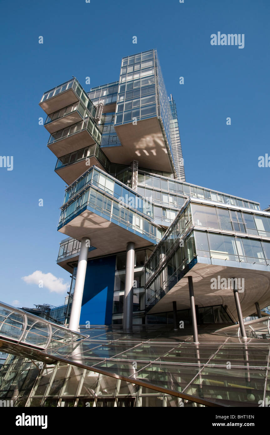 Modernes Verwaltungsgebaeude der Nord-LB, Hannover, Niedersachsen, Deutschland | Hannover, moderne Gebäude der Nord-LB, Deutschland Stockfoto