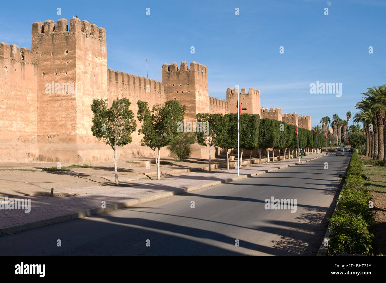 Die Wälle von Taroudant, Marokko Stockfoto