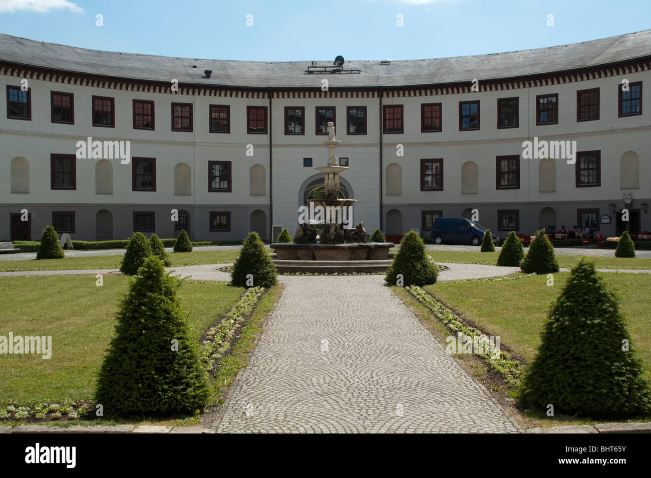 Schloss Elisabethenburg, Meiningen, Thüringen, Deutschland | Schloss Elisabethenburg, Meiningen, Thüringen, Deutschland Stockfoto
