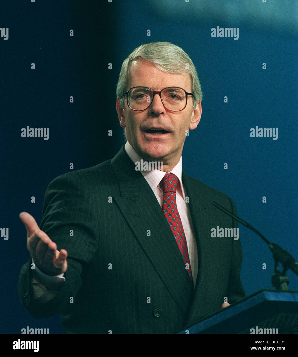 JOHN MAJOR TORY-Partei Konferenz 14. Oktober 1994 Stockfoto