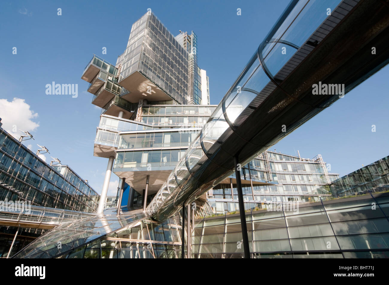 Modernes Verwaltungsgebaeude der Nord-LB, Hannover, Niedersachsen, Deutschland | Hannover, moderne Gebäude der Nord-LB, Deutschland Stockfoto