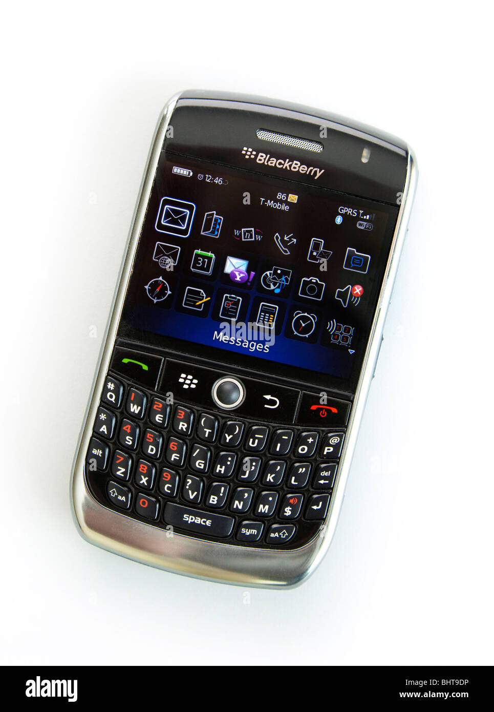 BlackBerry Curve 8900-Mobiltelefon Stockfoto