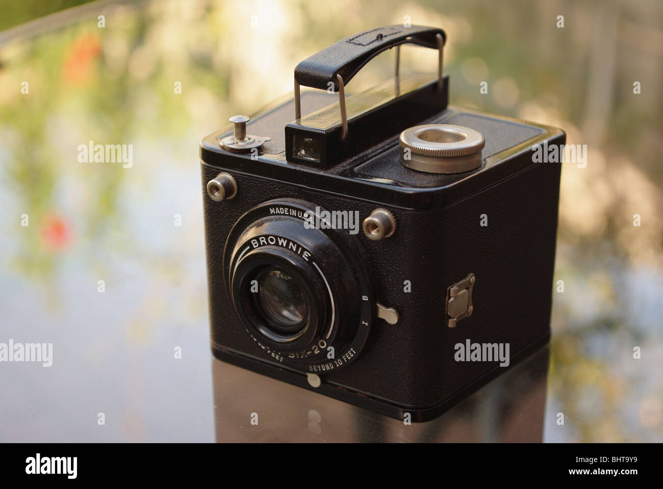 Kodak Brownie Flash Sechs-20-Kamera ca. 1946 Stockfoto