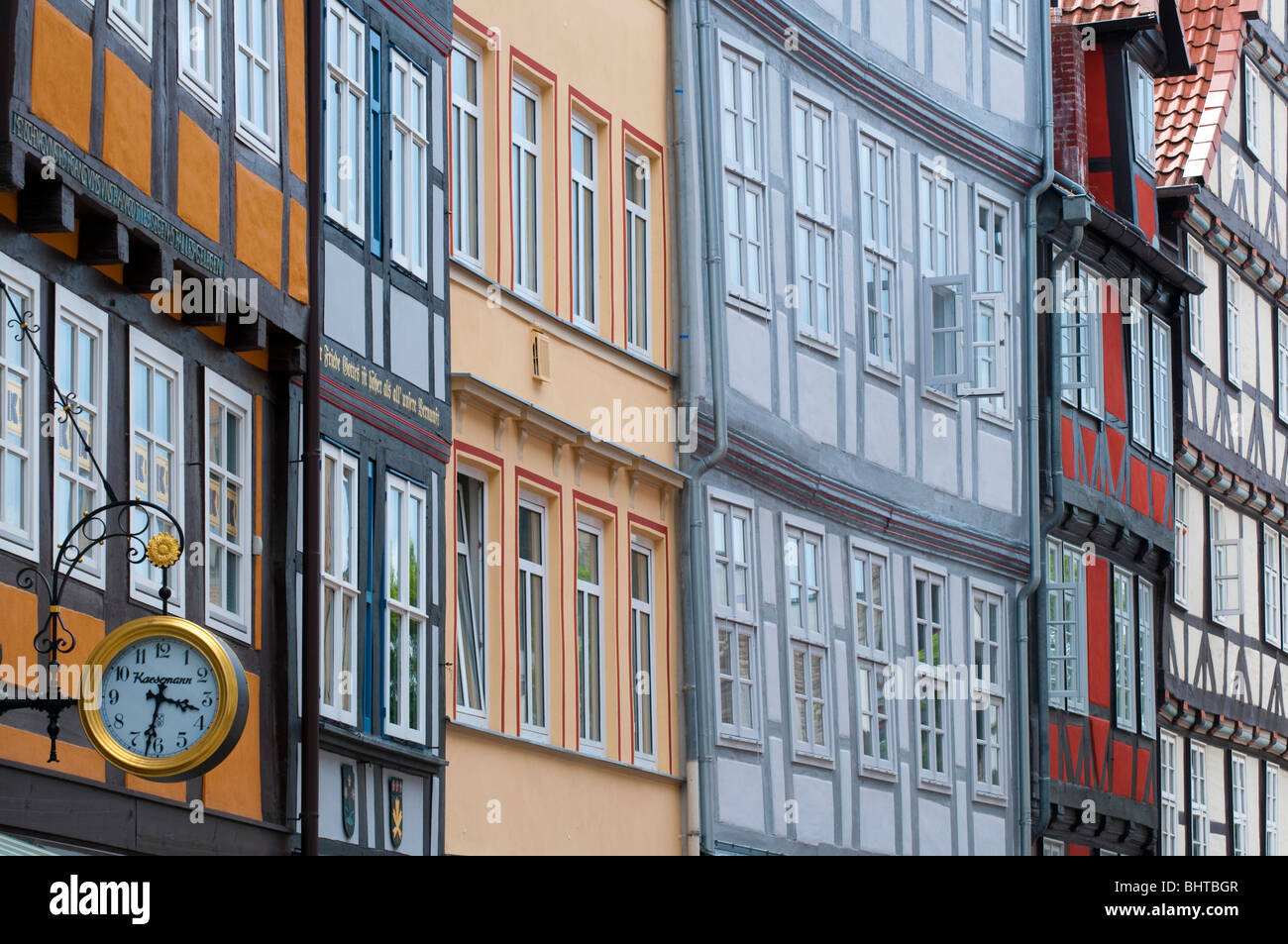 Altstadt, Kramerstrasse, Hannover, Niedersachsen, Deutschland | Hannover, Altstadt, Kramer Straße, Niedersachsen, Deutschland Stockfoto