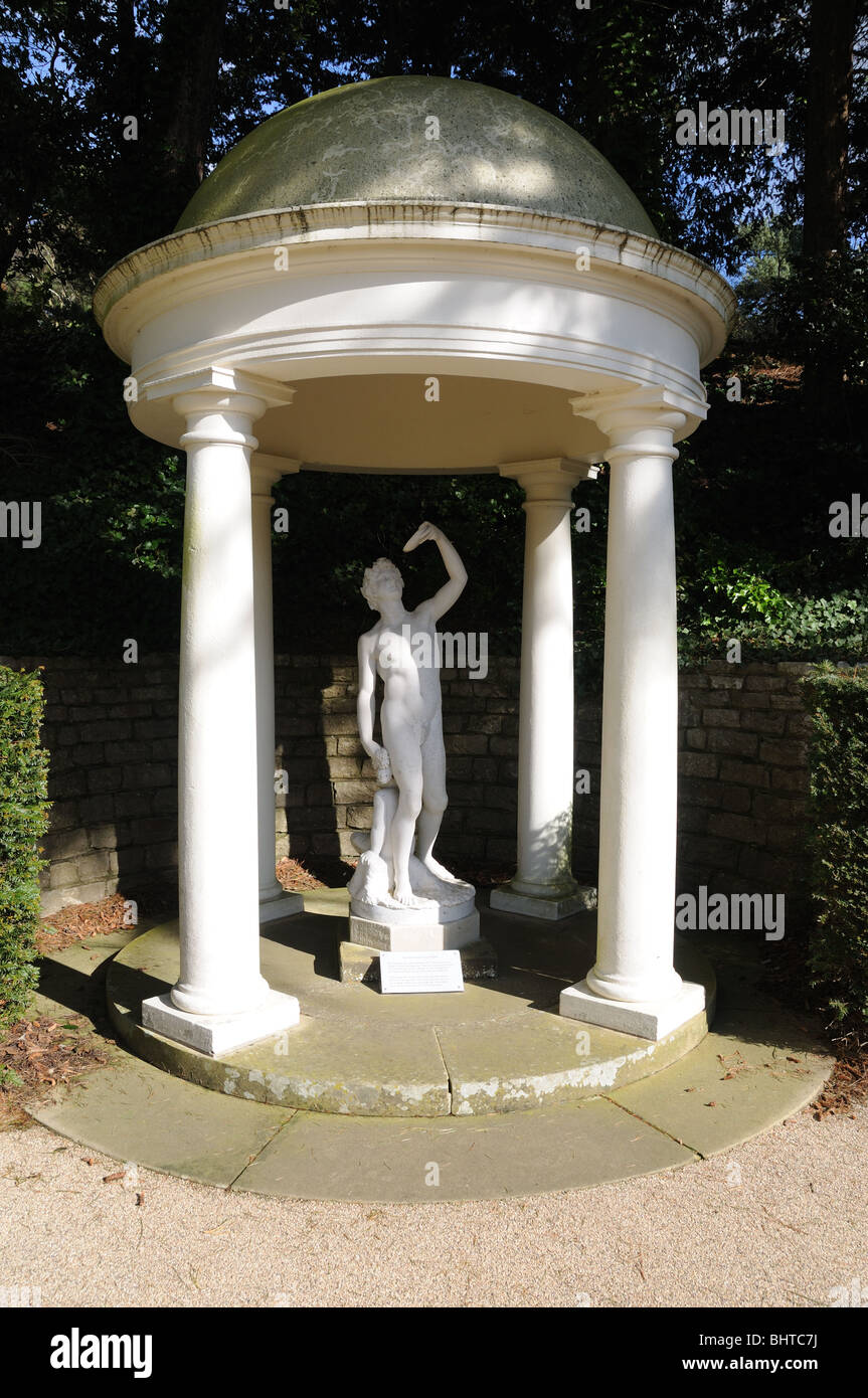 Tempel des Bacchus - Gott des Weines Stockfoto