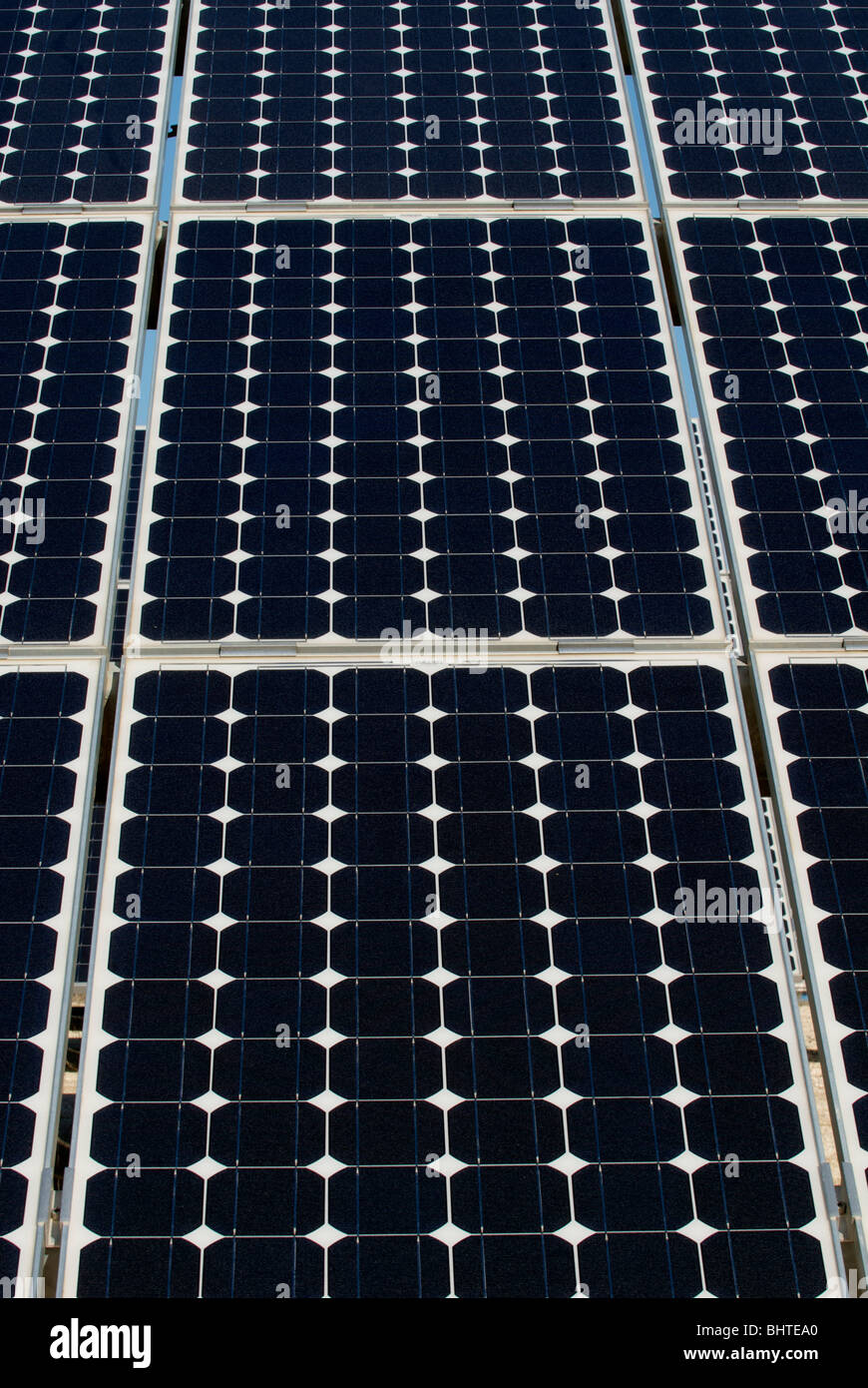 Solar Energie Stockfoto