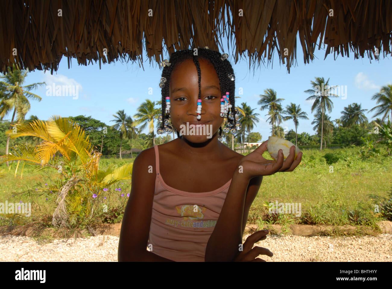 Dominikanische Republik-Reportage, Leben auf der Straße und Porträt des Menschen und Kinder Stockfoto