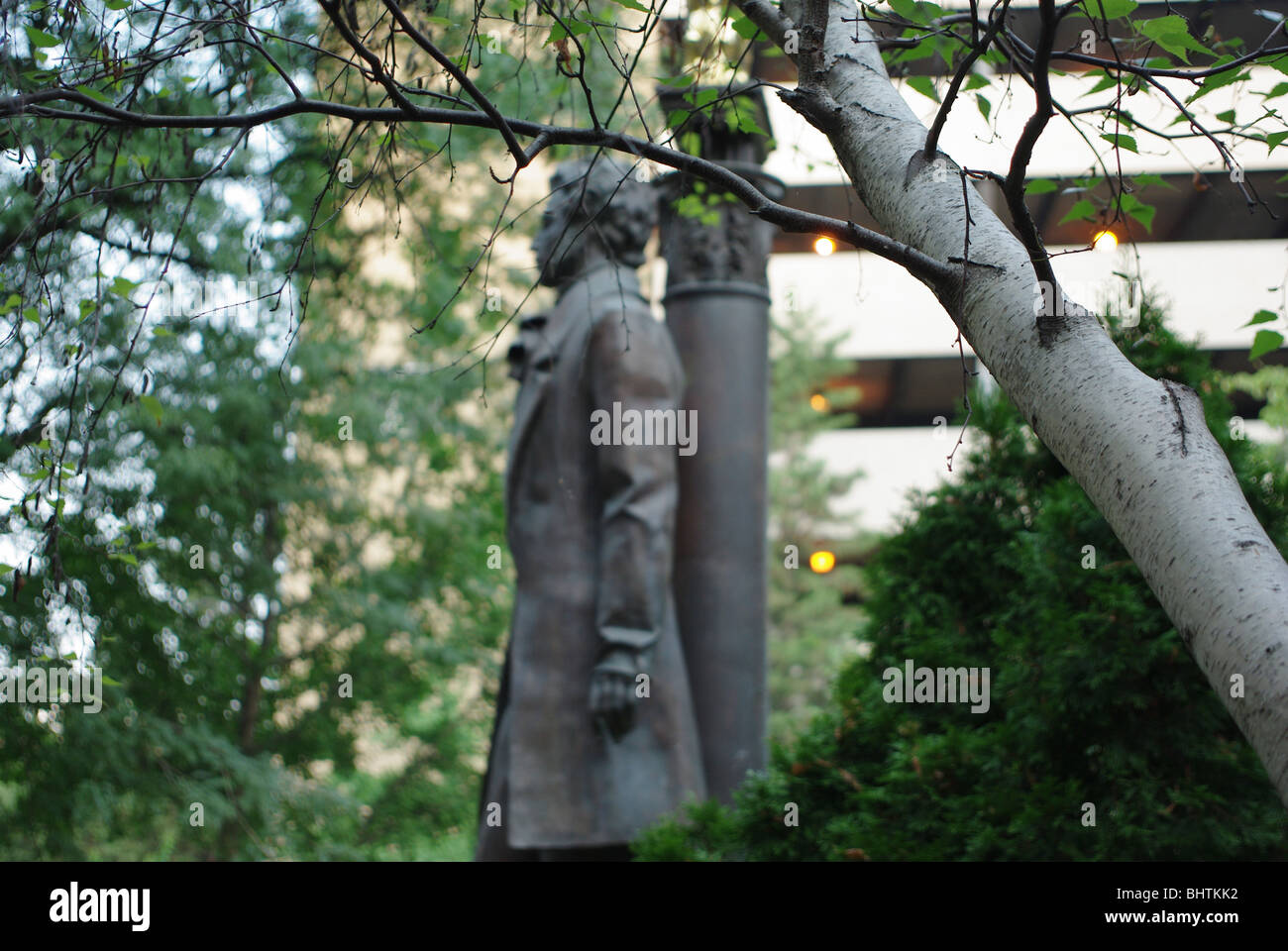 Alexander Pushkin (russischer Dichter) Memorial in Washington, DC Stockfoto