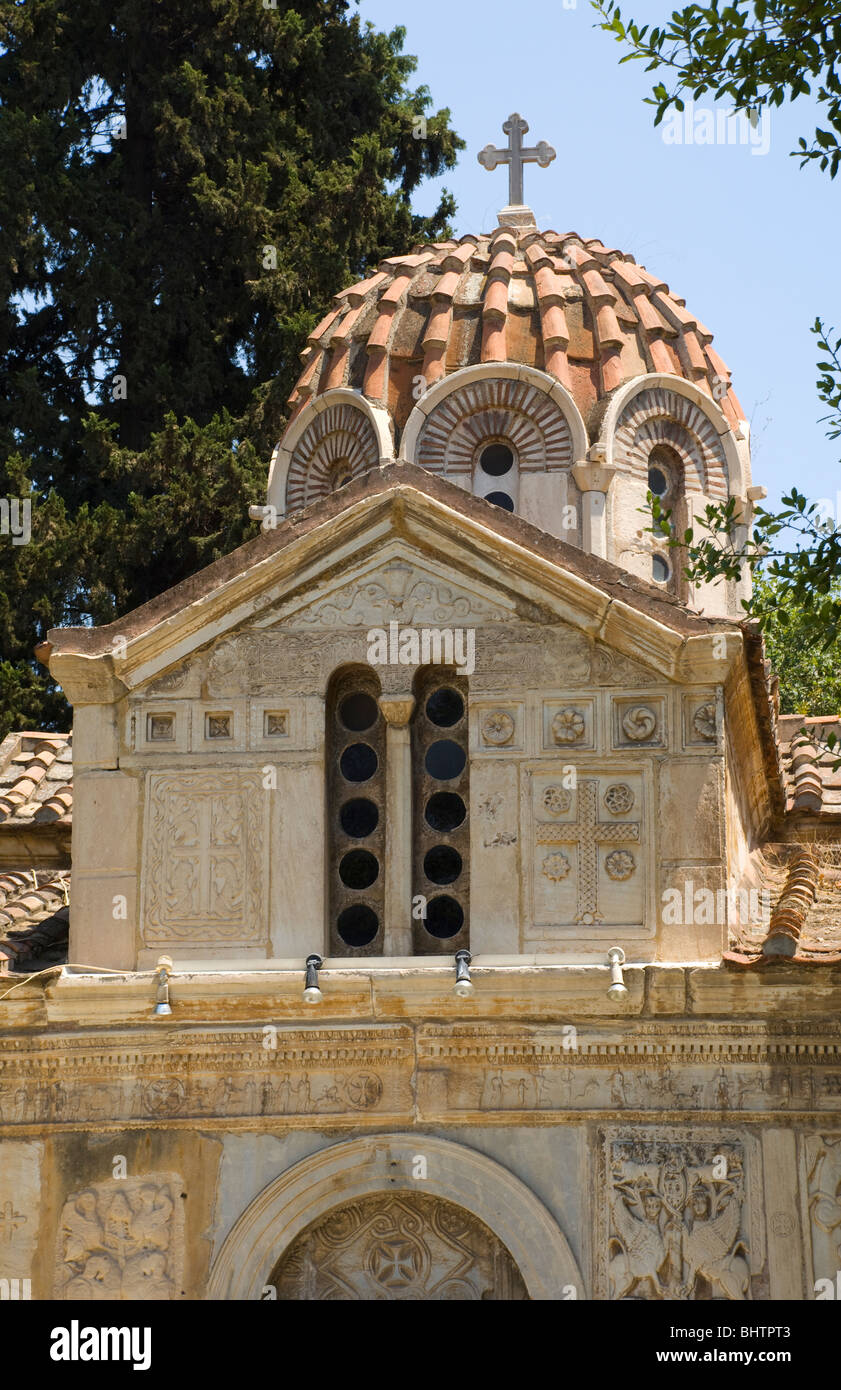 Kirche der Theotokos Gorgoepikoos und Aiyos Eleutherios, Athen, Griechenland Stockfoto