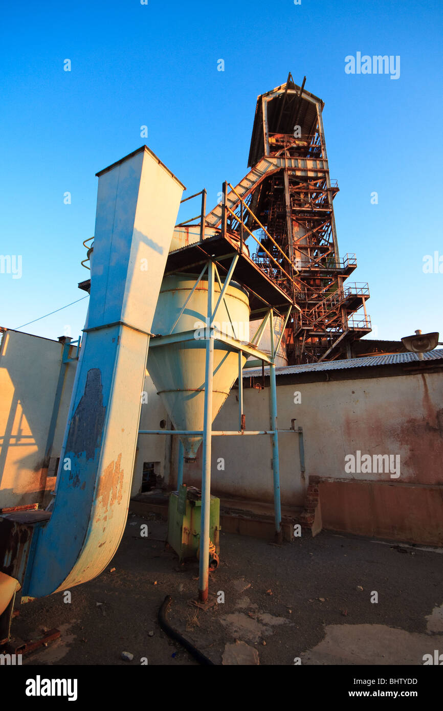 Afrika Minen Namibia Tsumeb Copper Mine Stockfoto