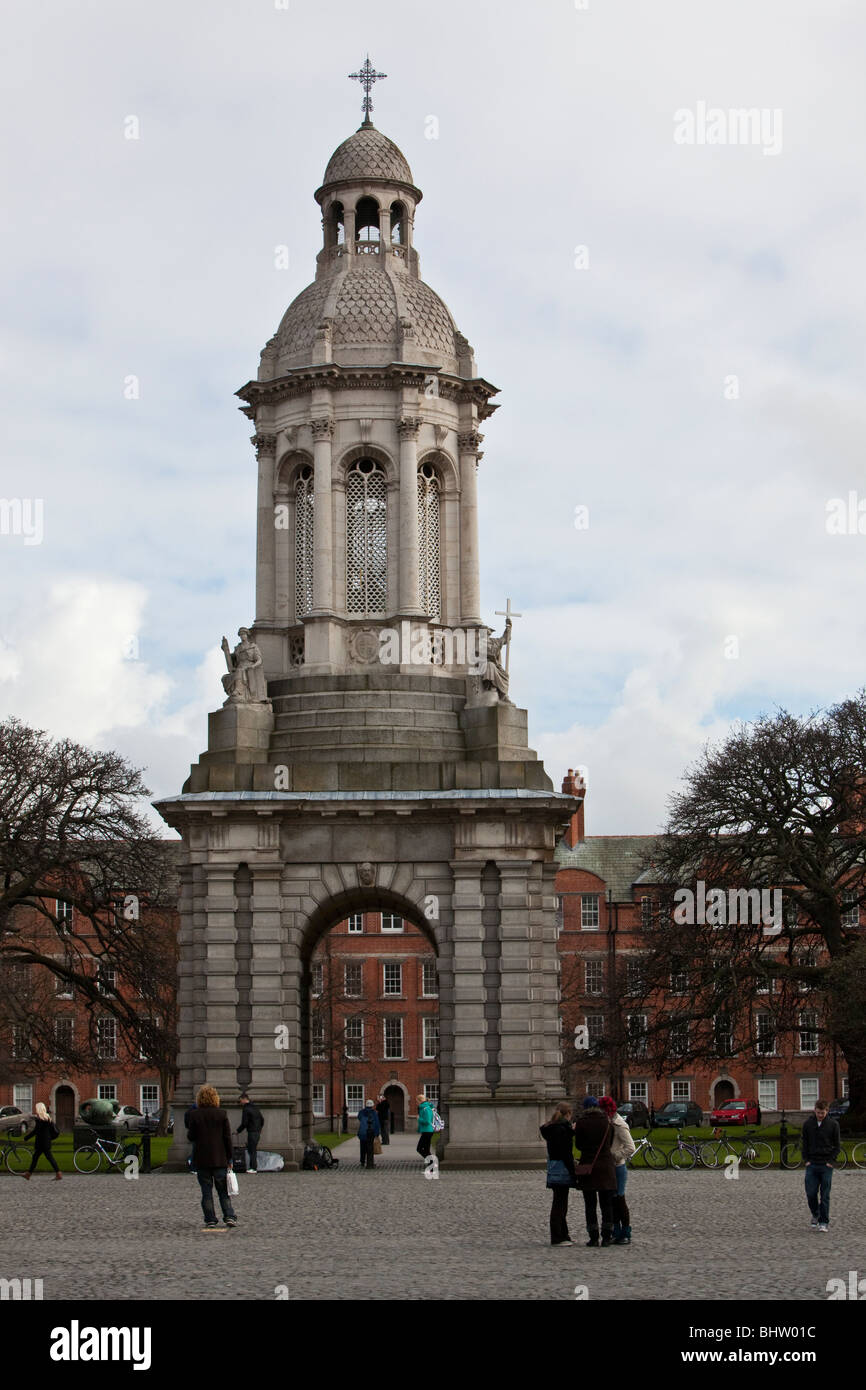 Trinity College. Dublin, Irland. Stockfoto