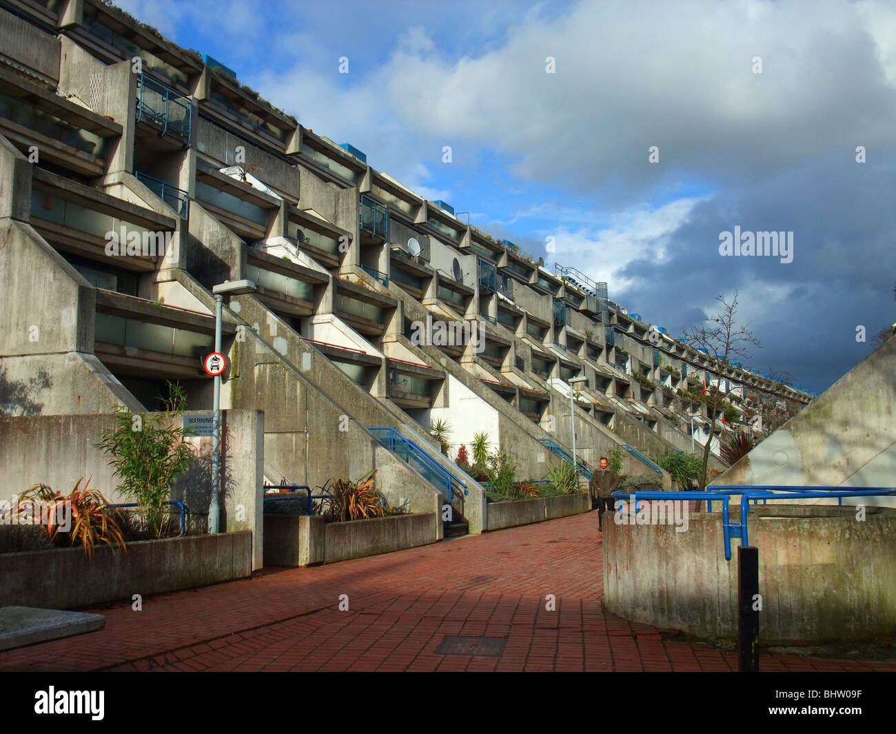 UK England Nord London moderne Massenwohnungsbau Stockfoto