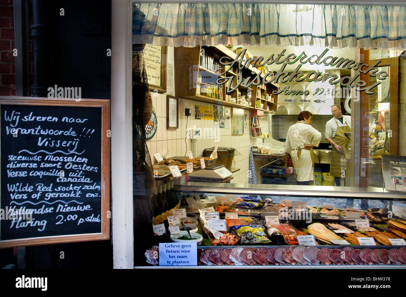 Amsterdam fischmarkt niederlande Fotos und Bildmaterial in hoher