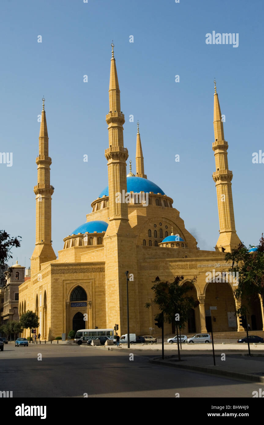 Muhammad Al Amin Mosque Downtown Beirut-Libanon-Nahost Stockfoto