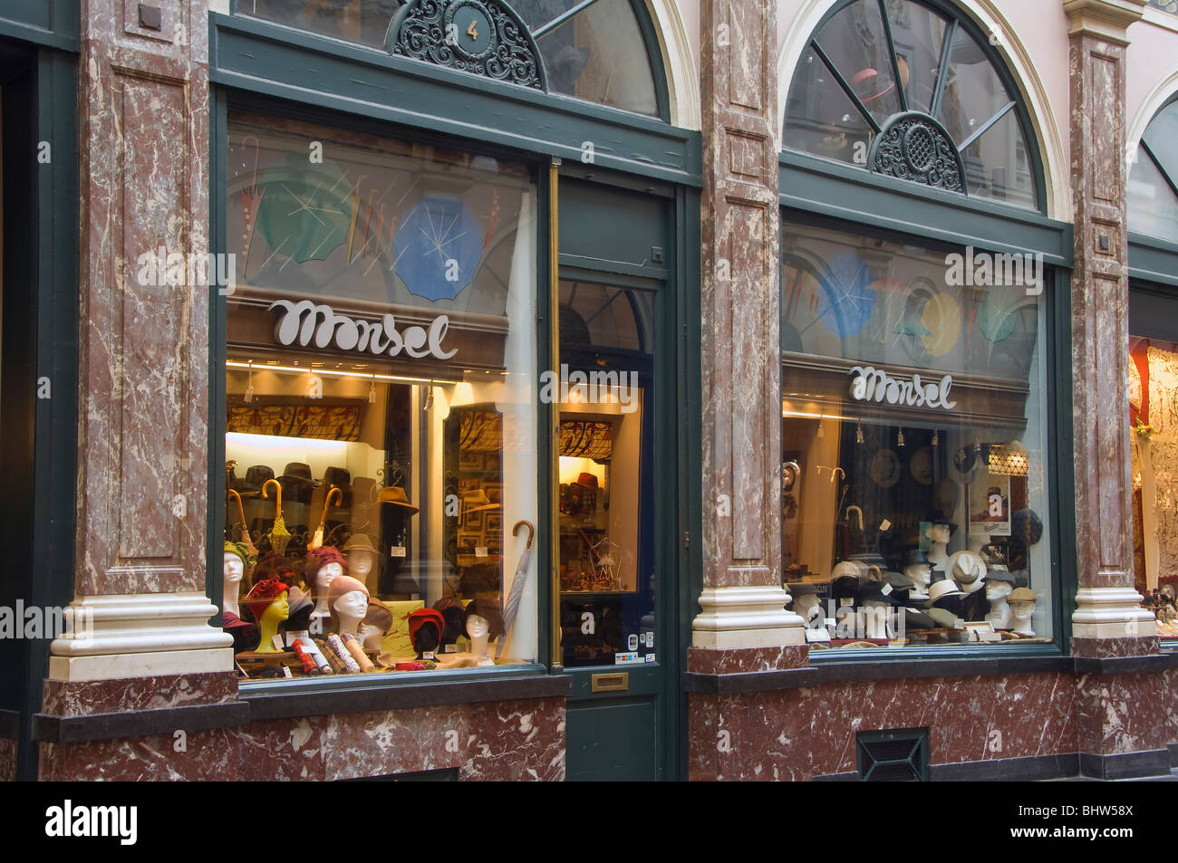 Königliche Galerien von Saint Hubert, Brüssel, Brabant, Belgien Stockfoto