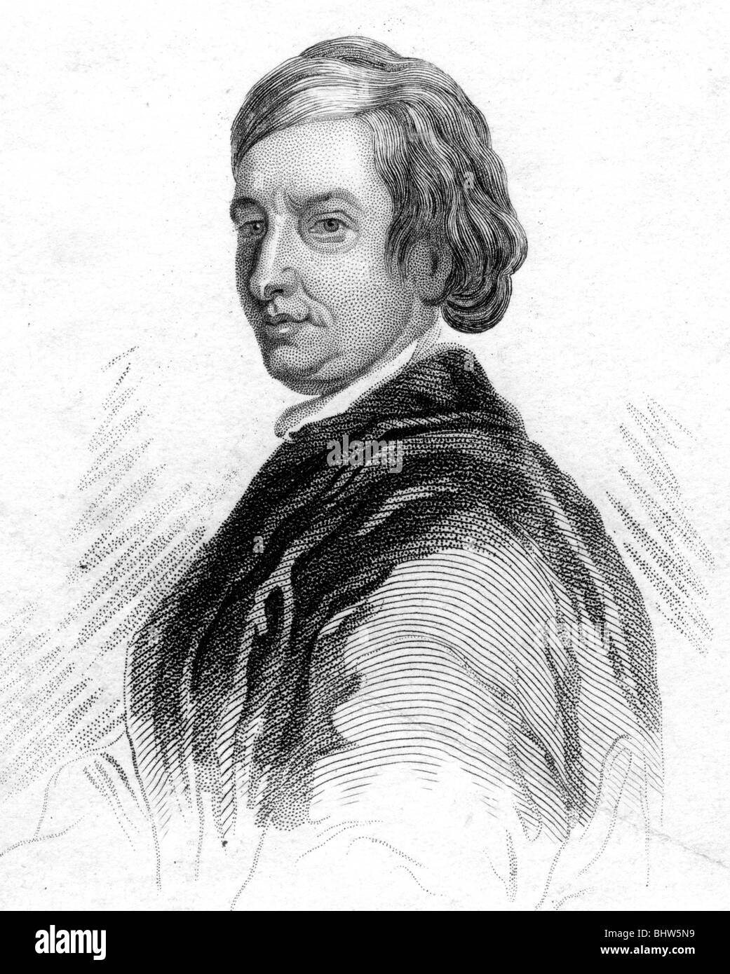 JOHN DRYDEN - englischer Dichter (1631-1700) Stockfoto