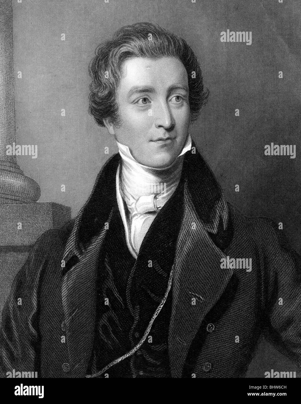 SIR ROBERT PEEL - englische Staatsmann und Premierminister (1788-1850  Stockfotografie - Alamy