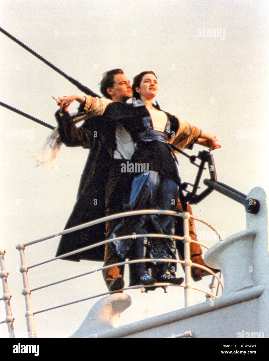 TITANIC - 1997 TCF Film mit Leonardo DiCaprio und Kate Winslet Stockfoto