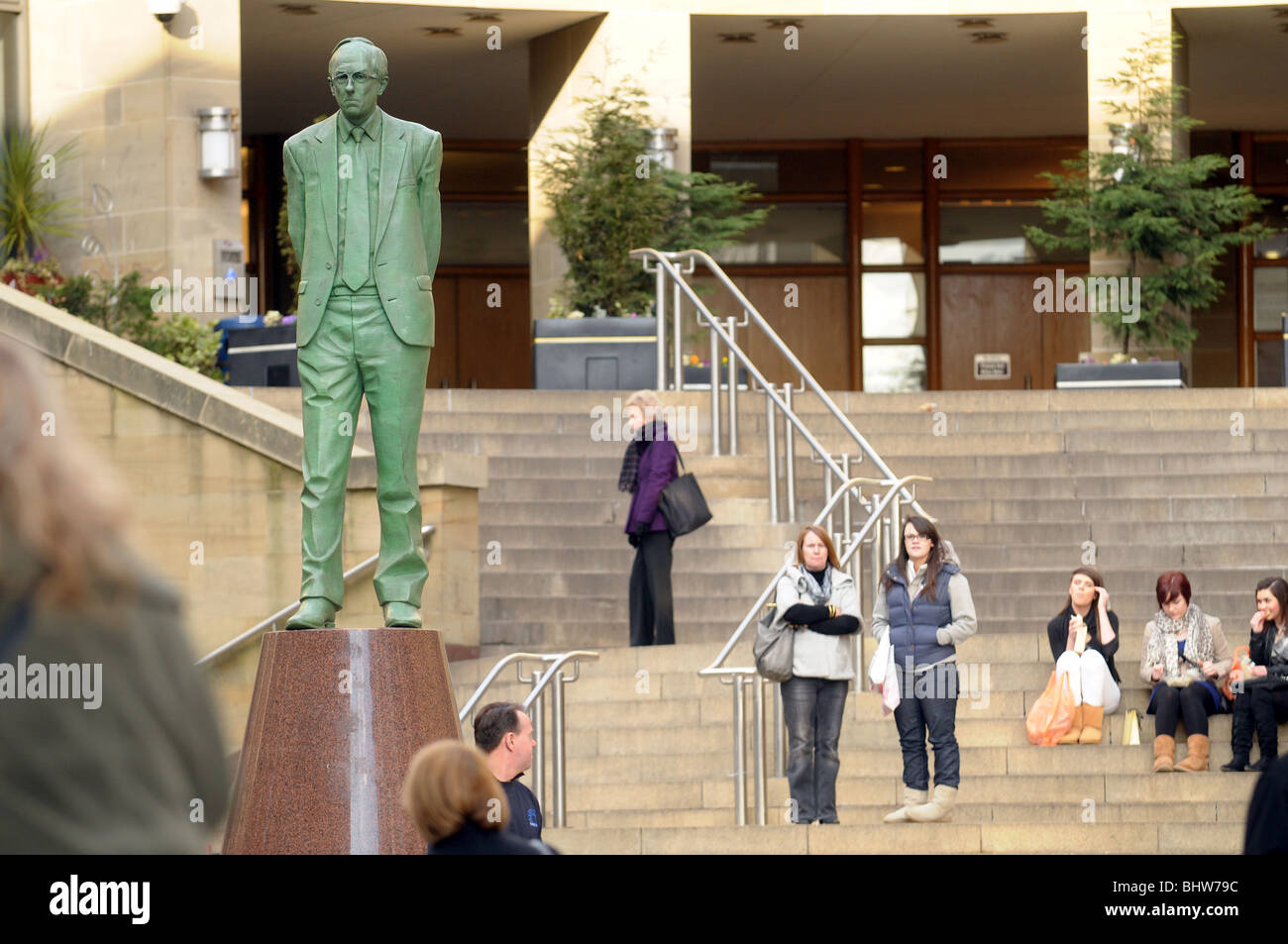 Statue von Donald Dewar Stockfoto