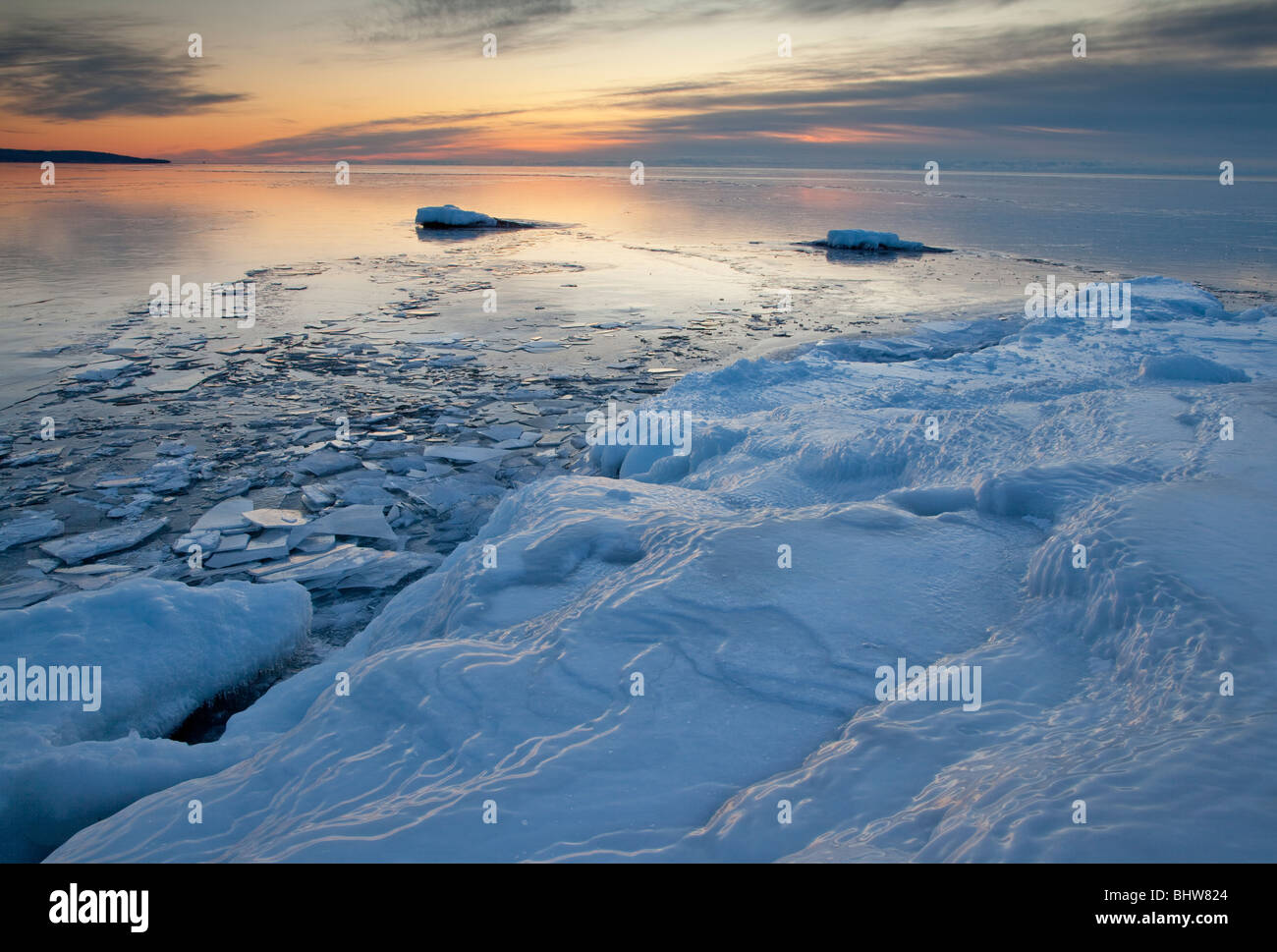 Lake Superior, Artist Point, Grand Marais, Minnesota Stockfoto