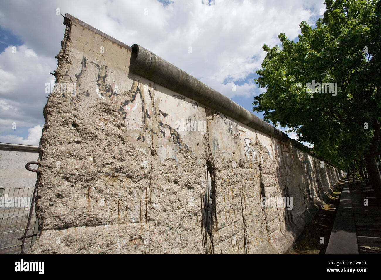 Das Mauermuseum. Das Mauer. Berlin, Deutschland Stockfoto