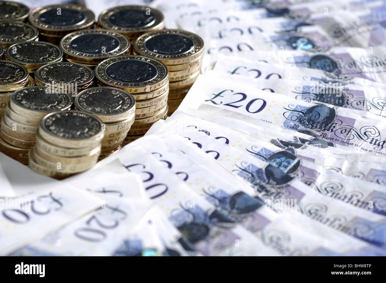Geld Stockfoto