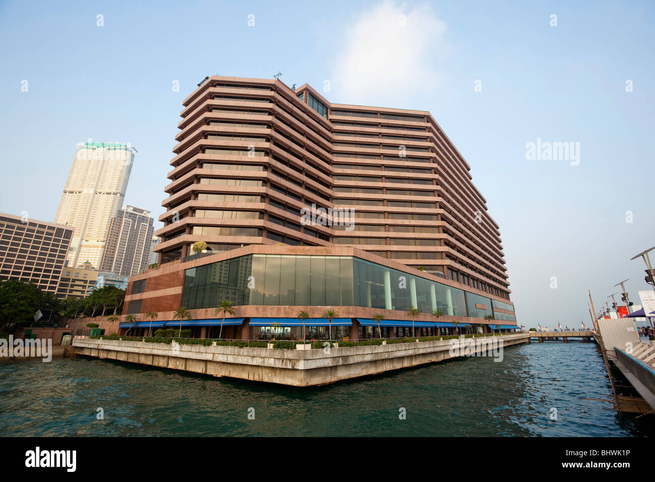 Hotel Intercontinental, Tsim Sha tsui Stockfoto