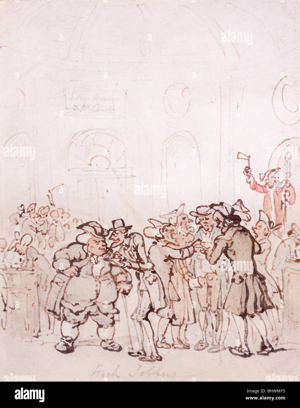 "Lager Jobber", Ende 18. / Anfang des 19. Jahrhunderts. Künstler: Thomas Rowlandson Stockfoto