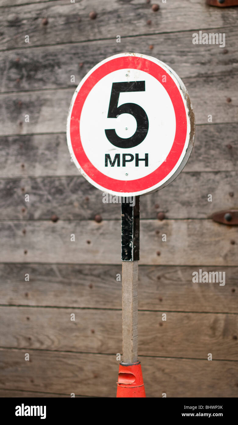 Verkehrszeichen Stockfoto