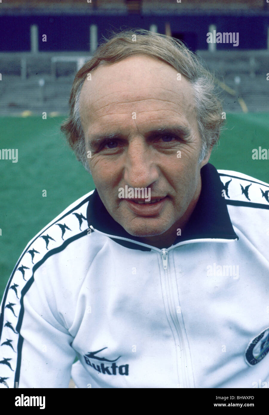 Bill McGarry Newcastle United-Trainer August 1978 nach der Kontroverse von Gordon LeeÍs Abfall auf Merseyside und der Stockfoto