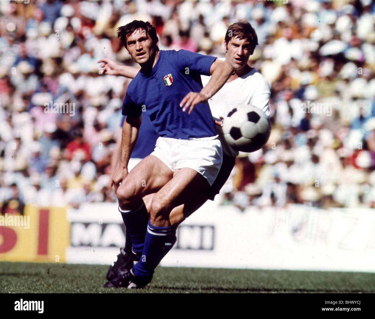 WM 1970 Uraguay 0 Italien 0 Gruppe B Cuauhtemoc, Puebla Manerio von