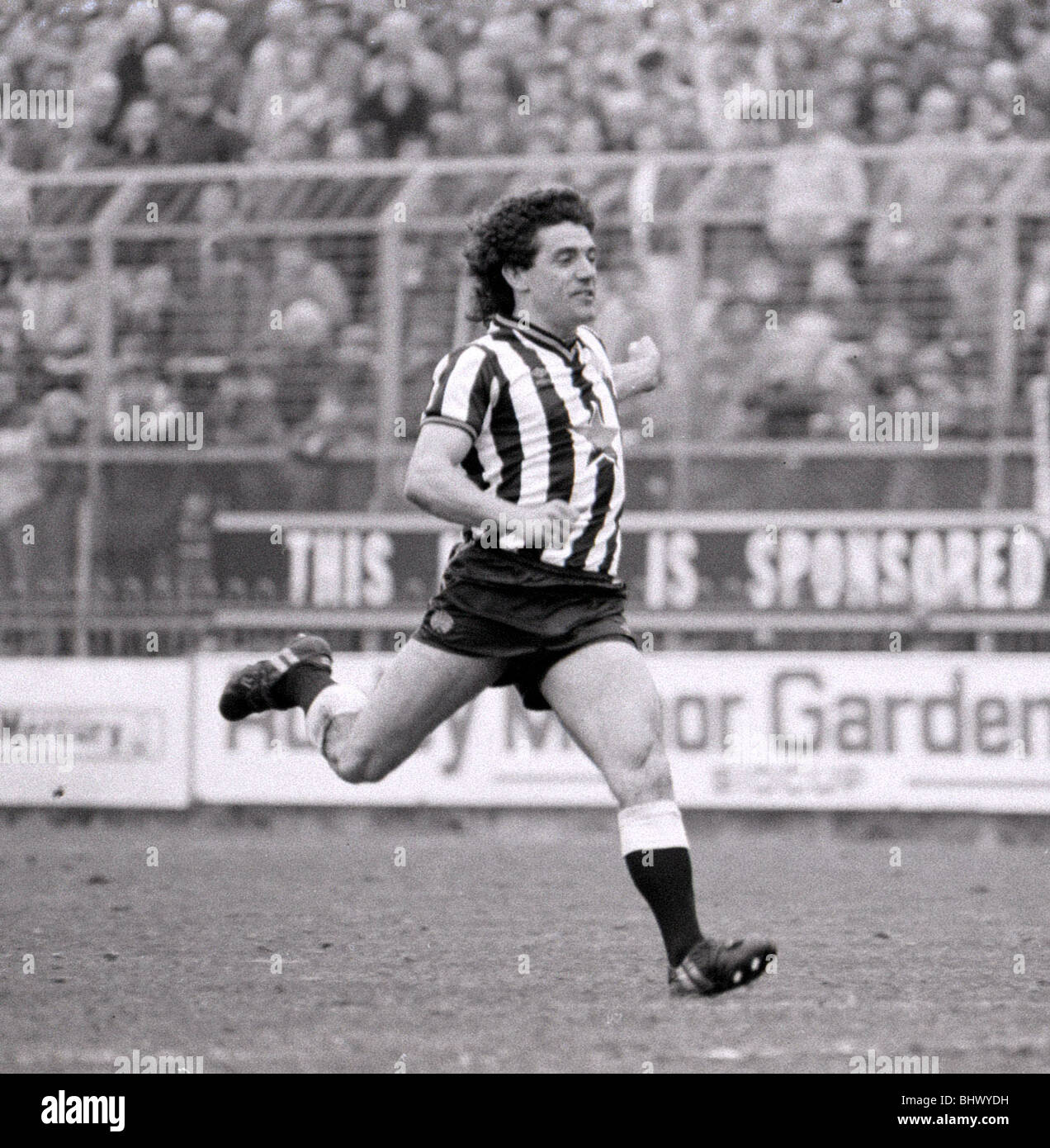 April 1984 Charlton Athletic V Newcastle United Football 1980er Jahre Fußball Spieler Kevin Keegan Stockfoto