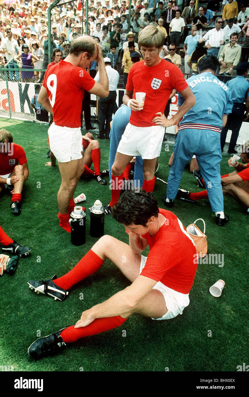 Football world cup 1970 england Fotos und Bildmaterial in hoher