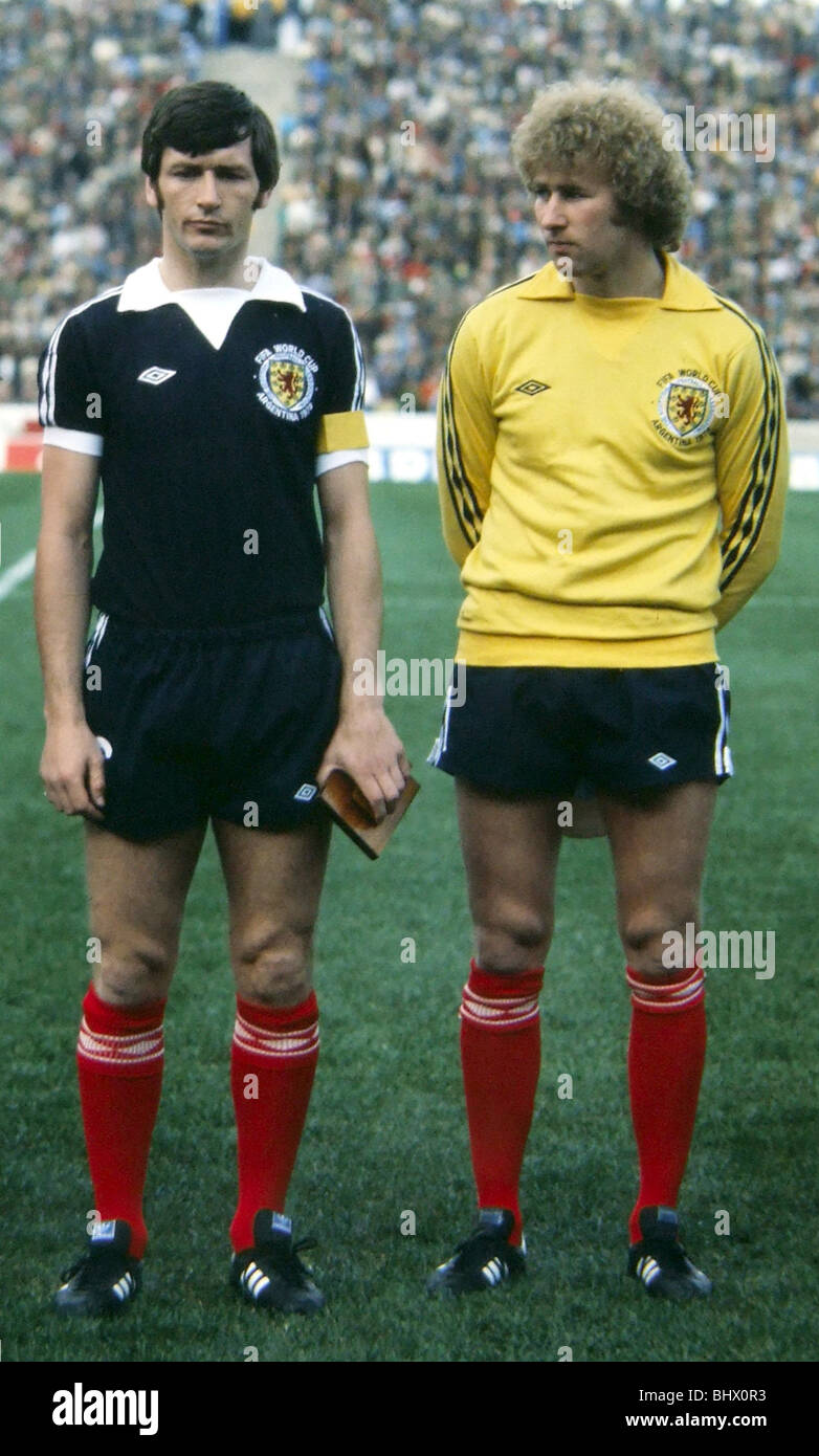 Alan rau, schottischer Torhüter. Schottland V Peru Juni 1978 Stockfoto