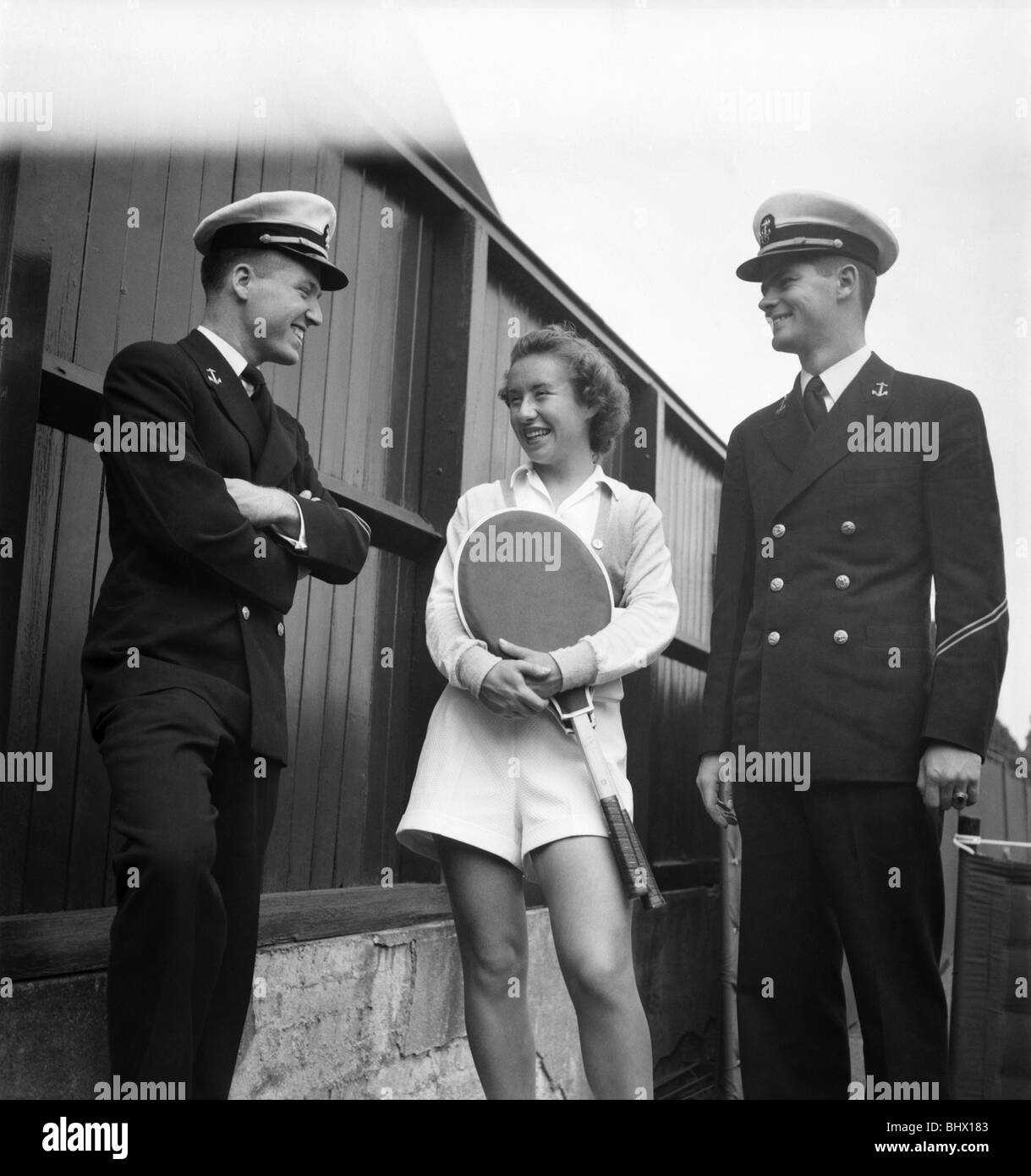 Wimbledon. Tennismeisterschaften. Juni 1952 C3178 Stockfoto