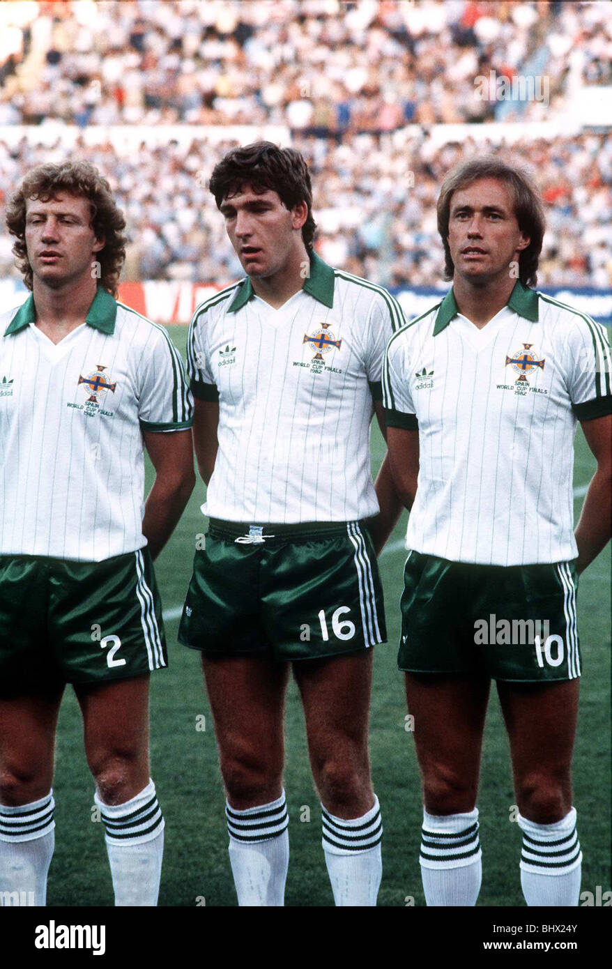 World cup 1982 northern ireland Fotos und Bildmaterial in hoher