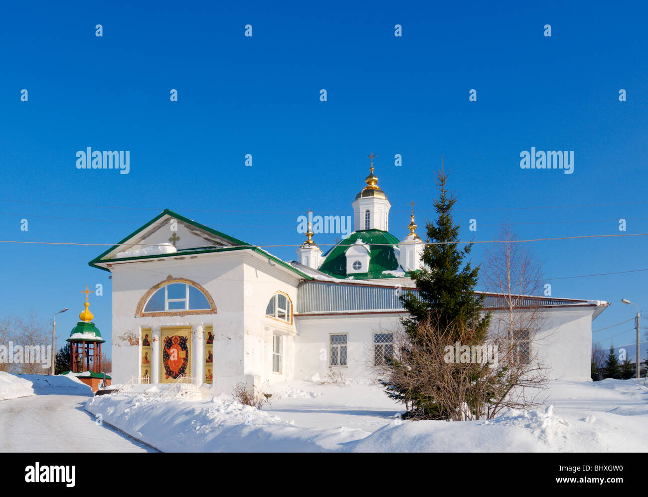 Alte orthodoxe Kirche in Russland, Perm. Stockfoto