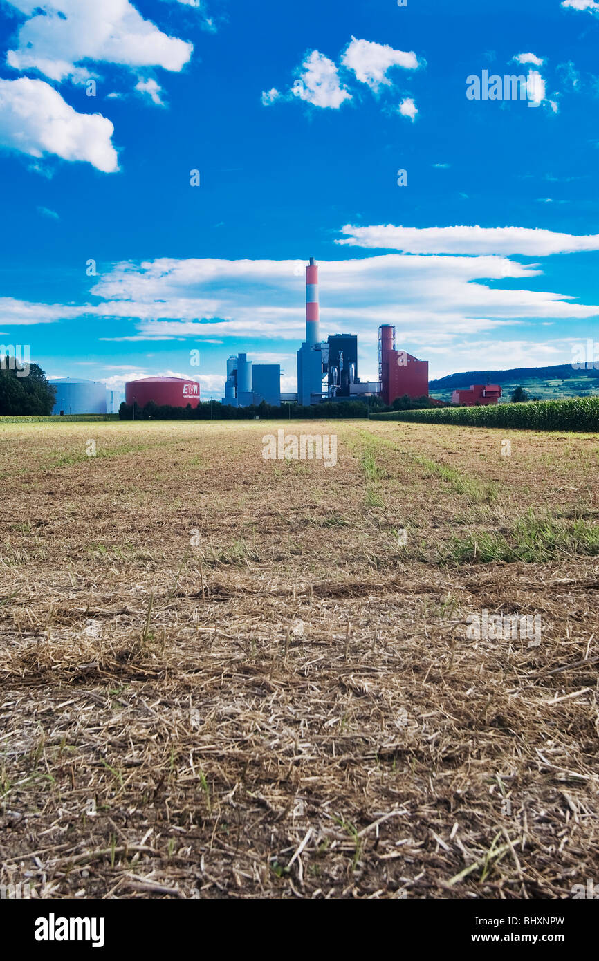 Wärmekraftwerk Theiß, Niederösterreich, Österreich, Europa Stockfoto