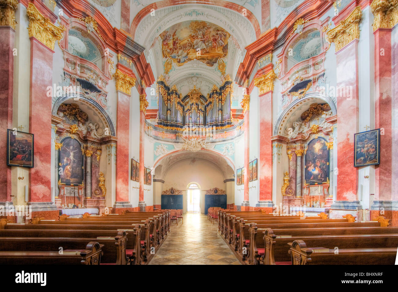Kloster Altenburg, Region Waldviertel, Niederösterreich, Österreich Stockfoto