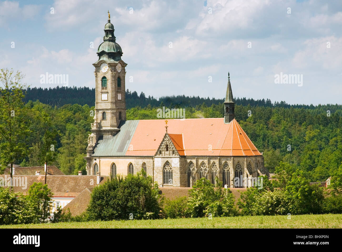 Kloster Zwettl, Region Waldviertel, Niederösterreich, Österreich Stockfoto